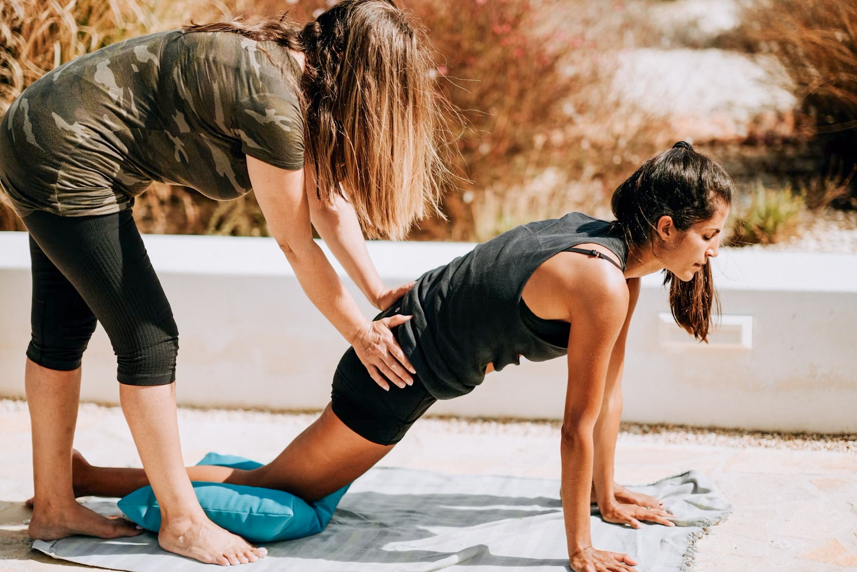 Photo d'une séance de Pilates